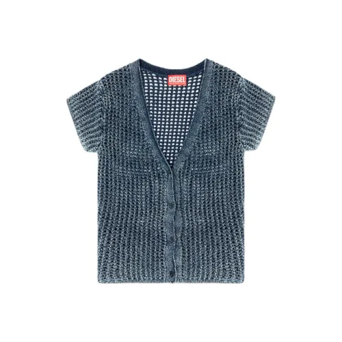 DIESEL Средне-голубой Женский Трикотаж