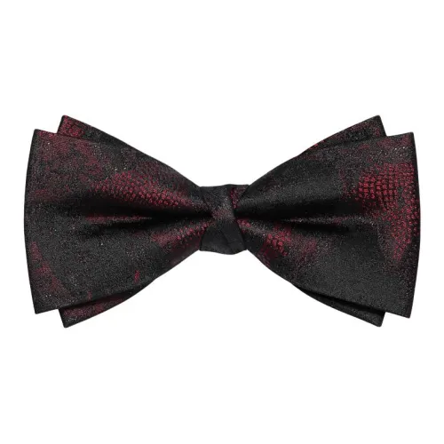 RONGZHI Шелковый галстук-бабочка из шелка тутового дерева для мужчин