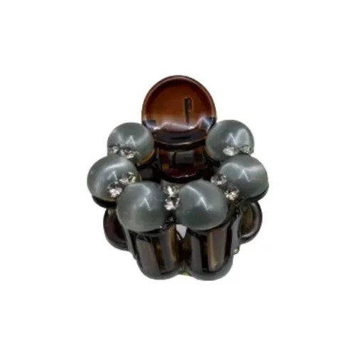 ZWU Акриловые заколки для волос Женские