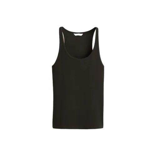 H&M Темно-зеленые женские майки