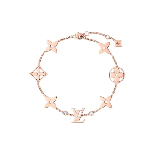 LOUIS VUITTON Розовый K Золотой Браслеты Женские Розовый