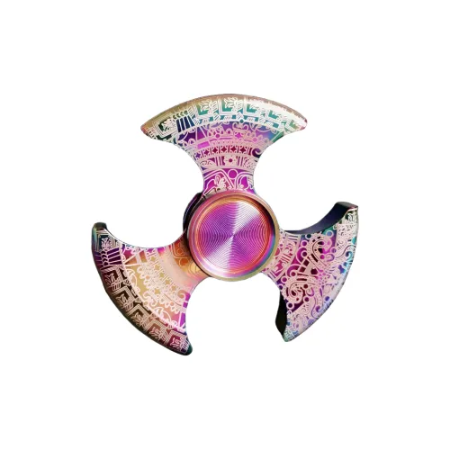 WANGE Нержавеющая сталь Металл Повседневный Stress Relief Toy Текстура Кончик пальца Волчки