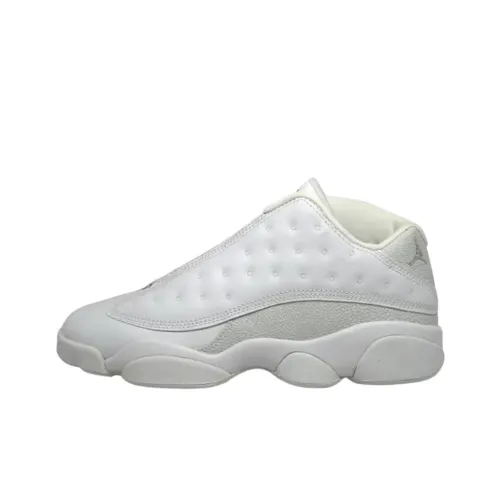 Jordan Air Jordan 13 Low Топ Kids Lifestyle Shoes Белый Подростки