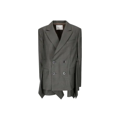 Sacai Серый Мужской Деловые костюмы