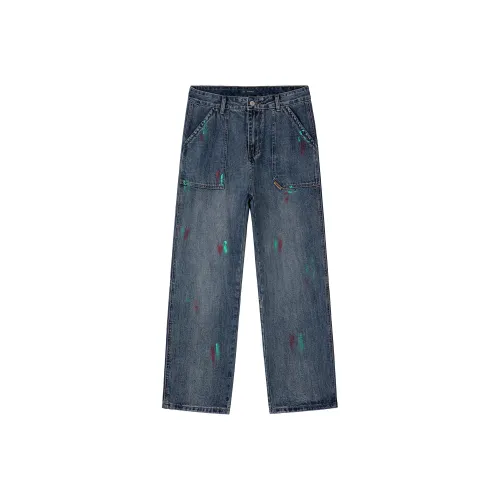 HARSIINCN H25AMNK306 Синий Унисекс Джинсы