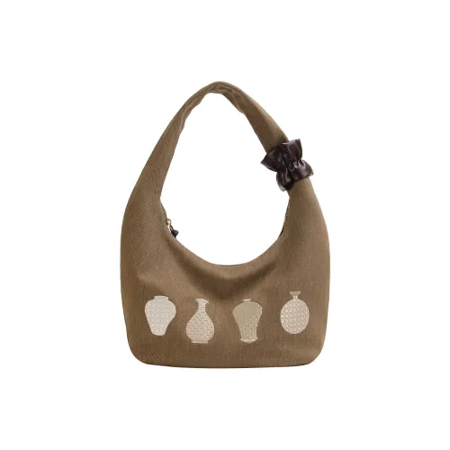 LOSEA Джинсовый хлопок Сумка на плечо Средняя Женская Хаки