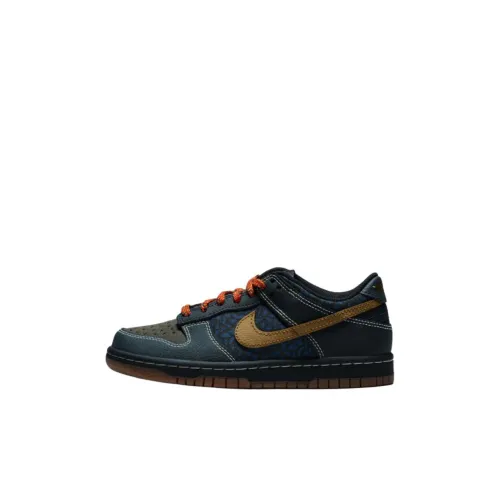 Nike Dunk Low Топ KIDS Lifestyle Shoes Синий Унисекс