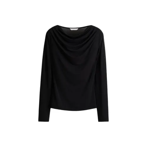 H&M Черные Женские T-рубашки