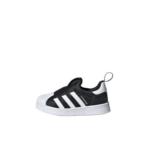 Adidas Originals SUPERSTAR 360 Low Топ Обувь для малышей Черный Infant And Toddler