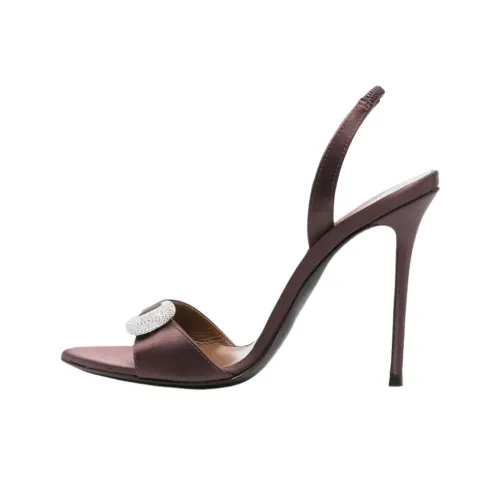 Giuseppe Zanotti GZ One Ремешок Сандалии 10 см Женские Коричневый