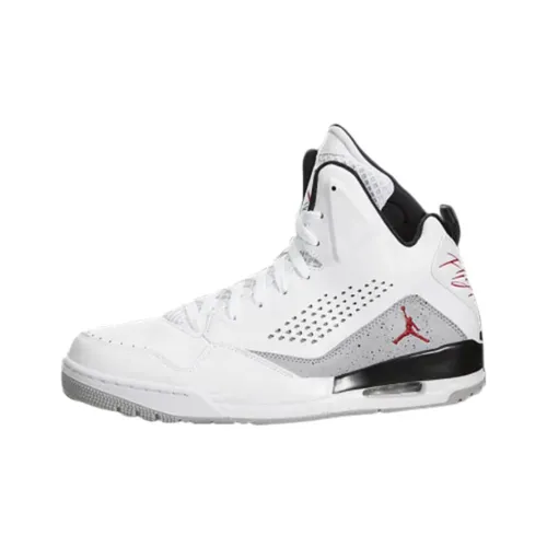 Jordan SC 3 Винтажные Баскетбольные Кроссовки Унисекс Белый