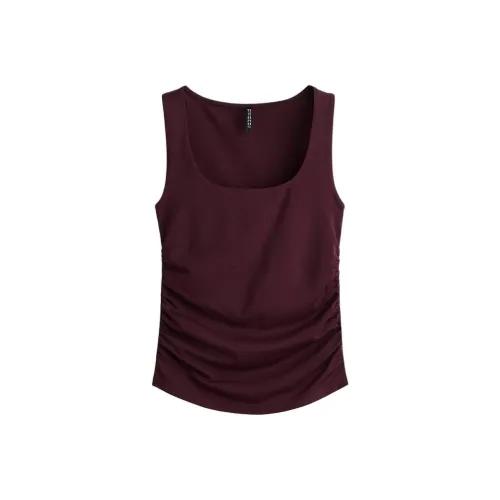 H&M Бургунди Женские Майки