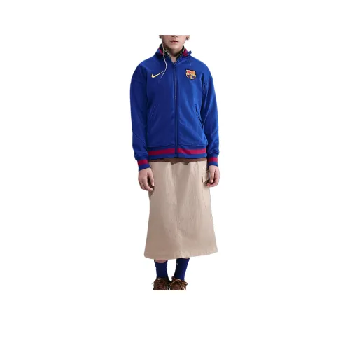 Nike Куртка FC SS25 Барселона ACADEMY Pro Домашний Dri Fit Футбол Anthem Детский