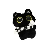 Черный шарф Маленький Черный Кот [Мяу]