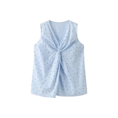 Giyu Светло-Синие Женские Майки