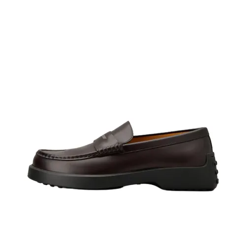 TOD'S Мужская повседневная обувь, низкий топ, бордовый, мужской