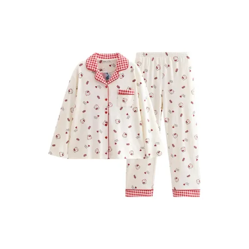 FENTENG x LINE FRIENDS Brown Bear Pajama Set Women's