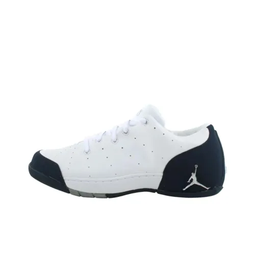 Jordan Melo 1,5 Low Топ Винтажные Баскетбольные Кроссовки Мужские Белые