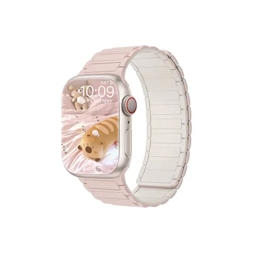 ZHISHENG Ремешок Apple Совместимость Кремниевый Материал 219 мм