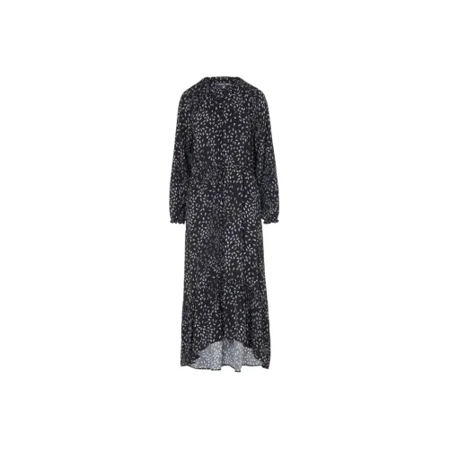 Цвет айсберга длинный с рукавами платье женское