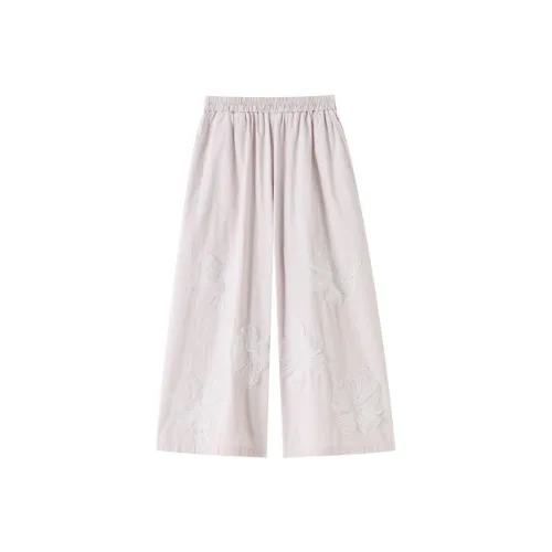 AHDO Pink Women's Casual Pants AHDO Розовые Повседневные Брюки для Женщин