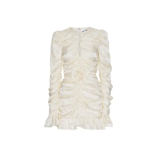 Rotate Длинное Платье с Длинными Рукавами Женское