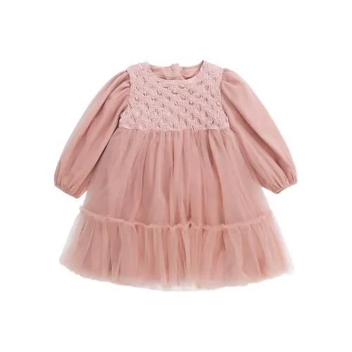 SUPEREDGE Пузырьки Длинный рукав марлевое платье