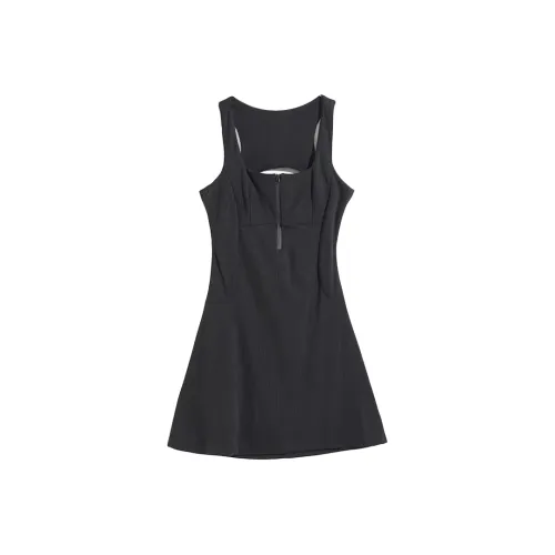 AFGGD Черные Женские Слиплатья