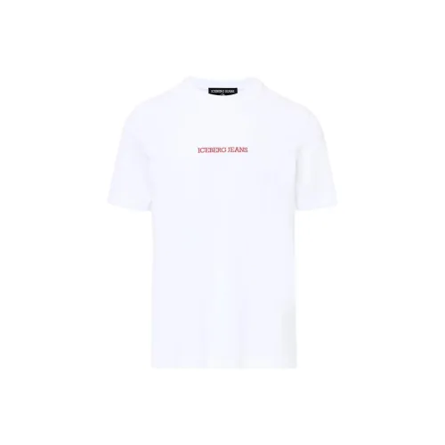 Айсберг Оптический Белый Цвет Мужская Рубашка T