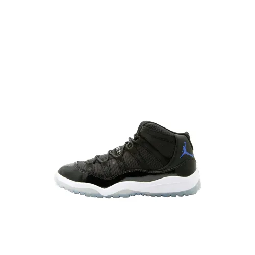 Jordan Air Jordan 11 MID Топ Детские баскетбольные кроссовки Черный для детей 3-7 лет