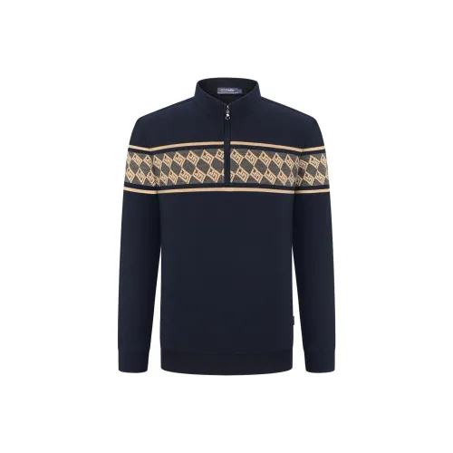 GY Goldlion Длинный рукав Т-рубашка Мужская