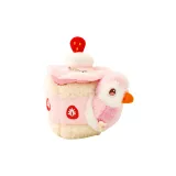 Розовый клубничный торт, подвеска в форме гнезда птиц