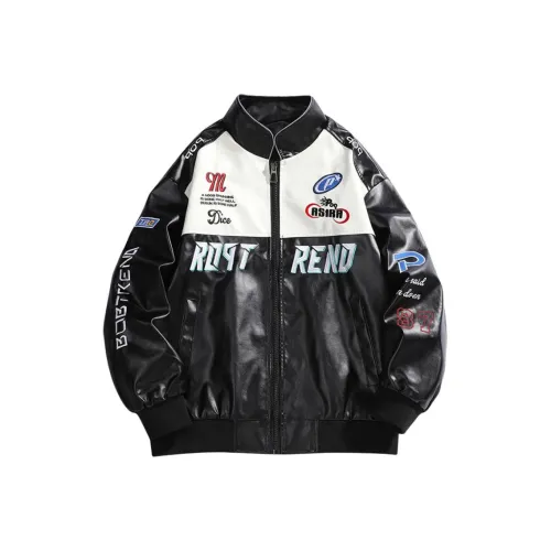 RVANGUARD Кожа Куртка Унисекс