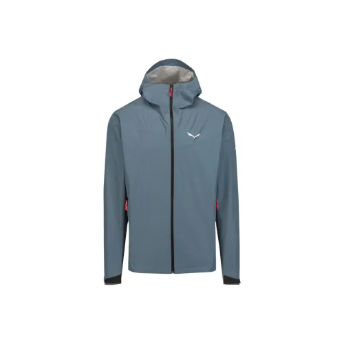 SALEWA Синий Серый Мужские Куртки