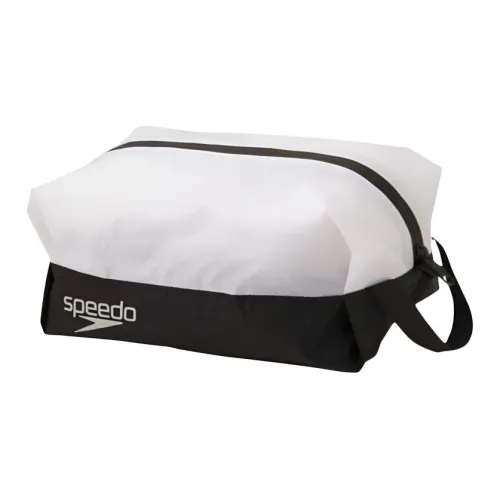 Speedo Нейлон Путешествие Сумка для хранения Средний размер Унисекс Черный Белый