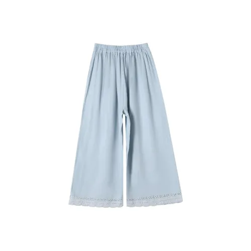 JOSR Светло-синие Женские Повседневные Штаны