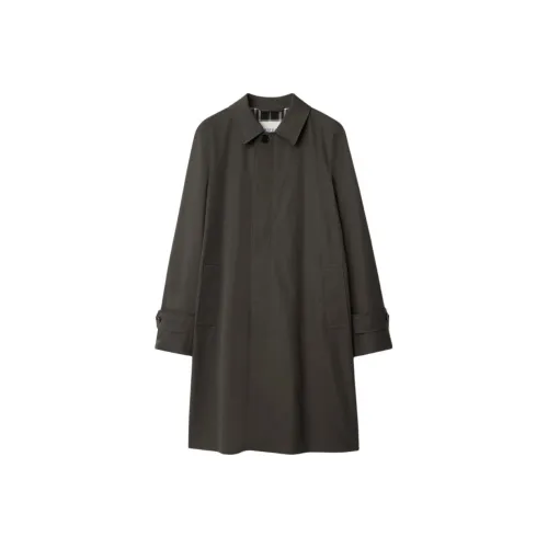 Burberry Графитовый Серый Мужской Тренч