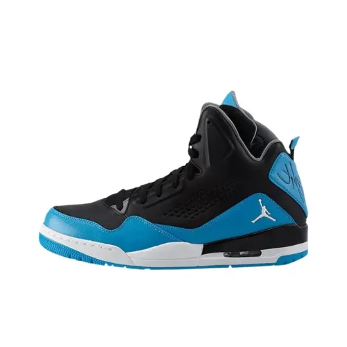 Jordan SC 3 Винтажные баскетбольные кроссовки Унисекс Черный Синий