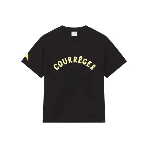 COURREGES Мужские черные T-рубашки