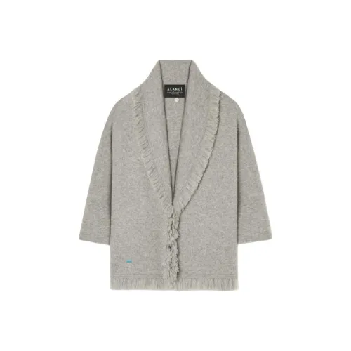 Alanui Шоколадно-серый Женский Трикотаж