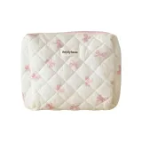 Bowknot Makeup Bag-Pink-Medium  
Бант Макияж Сумка-Розовый-Средний