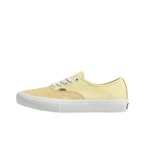 Vans Authentic Скейтборд Кроссовки Унисекс Желтые
