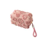 Ручной С подкладкой из овчины, сердце розового цвета