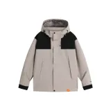 Бежевый кроличий серый