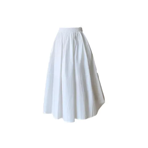 Cotton Zhiximeng Live Повседневный Длинный Юбка Женские