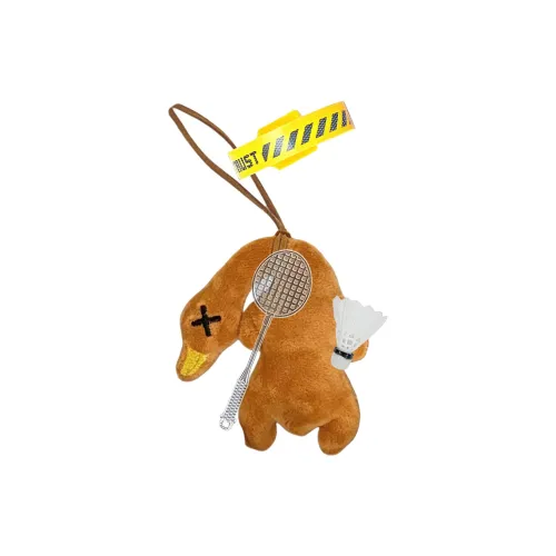 AIZIYUO Милый Бадминтон Жареная Утка Плюшевая Подвеска 9 см Рекомендуемая Высота
