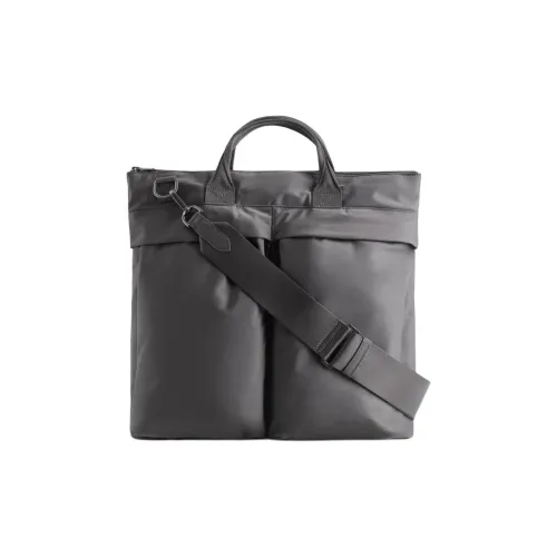 COS Переработанный нейлон Сумка через плечо Сумка Обычная Мужская Серого цвета