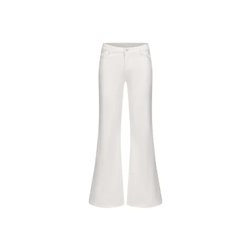 CSEEYM Белый Женские Джинсы