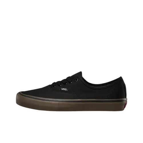 Vans Authentic Скейтборд Кроссовки Унисекс Черные
