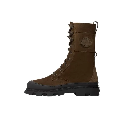 Moncler ботинки Martin Olive Green Women's